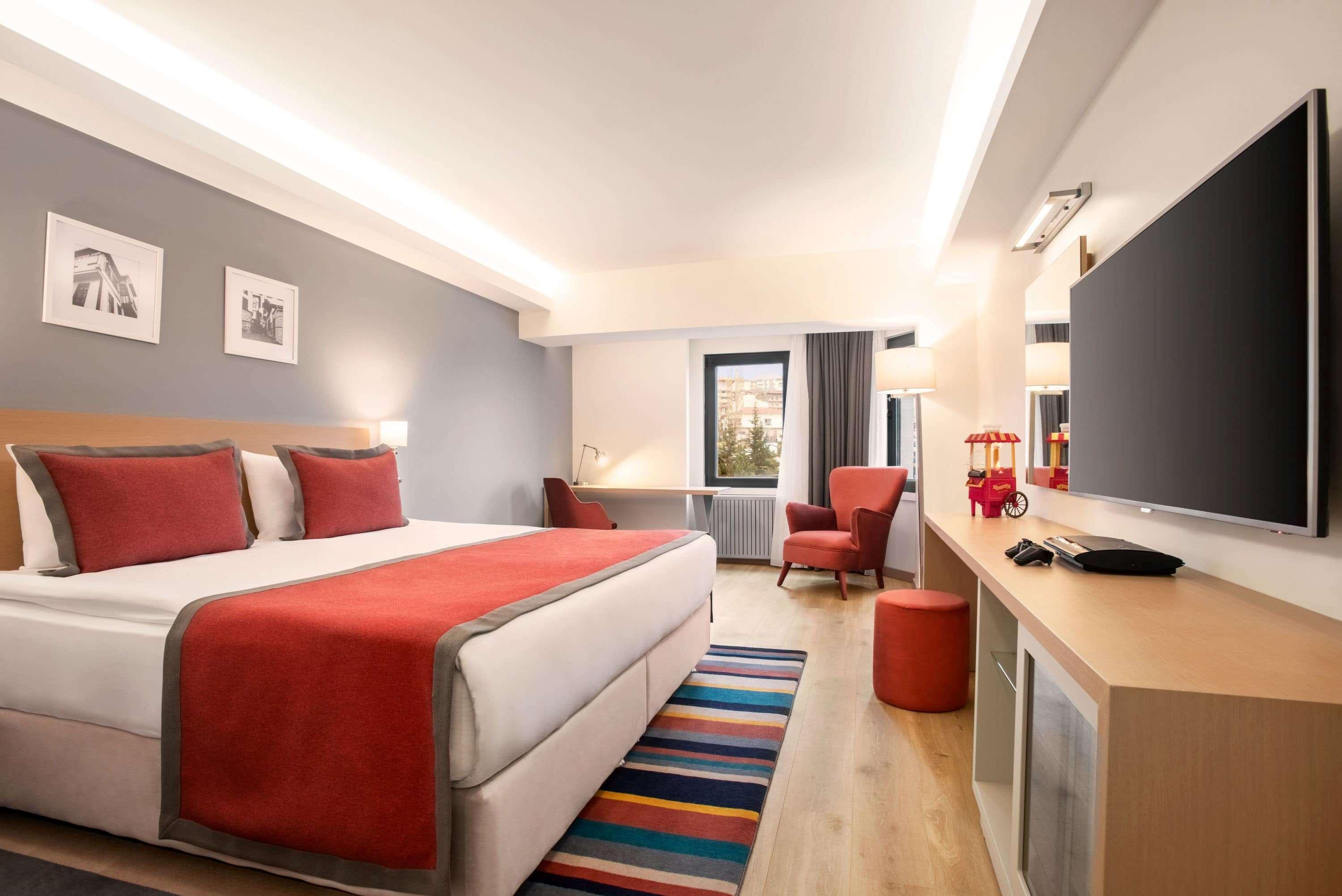Отель Tryp By Wyndham Ankara Oran Экстерьер фото