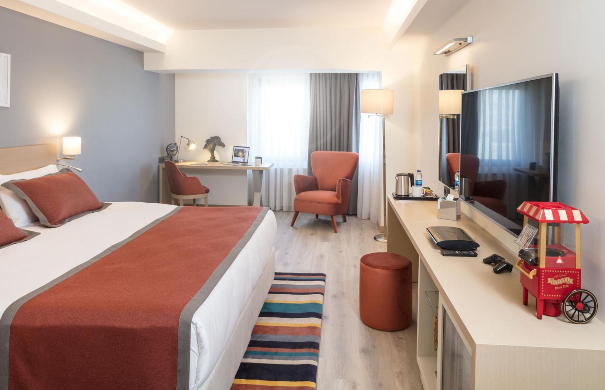 Отель Tryp By Wyndham Ankara Oran Номер фото