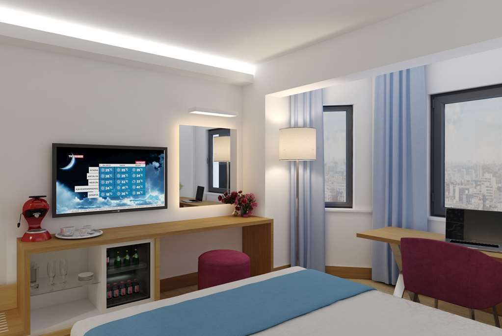 Отель Tryp By Wyndham Ankara Oran Номер фото
